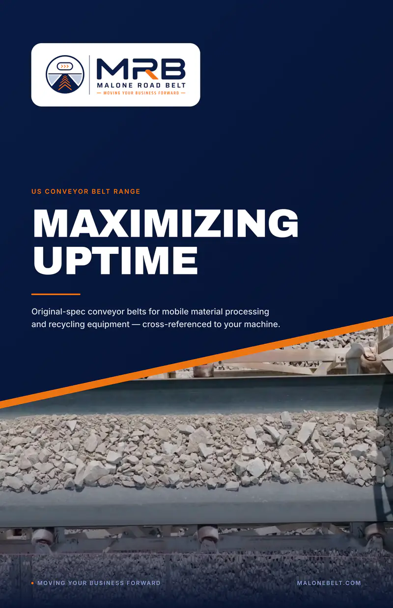 Cover of the Malone Road Belt brochure